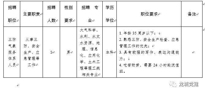 石龙区应急管理局最新招聘公告解读